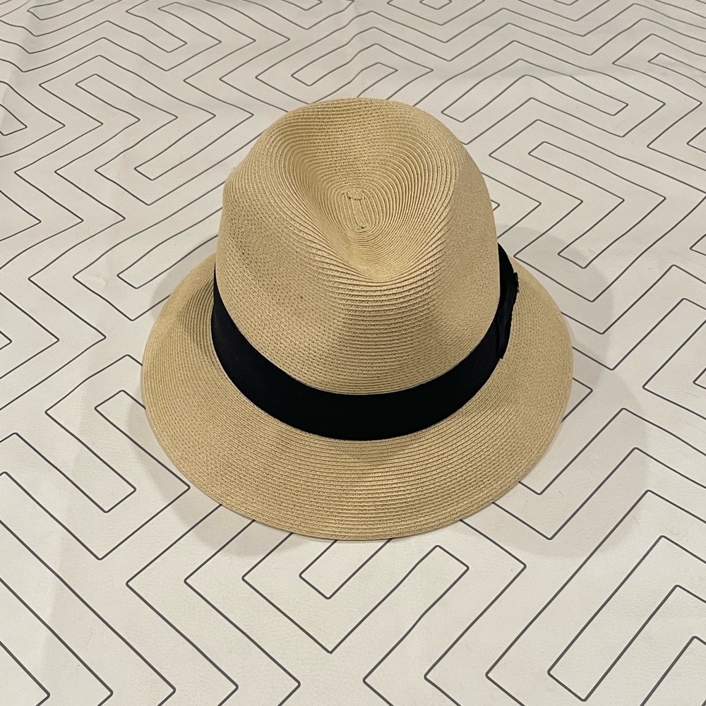 NWT Pineapple & Star Packable UPF Hat